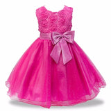 Girl floral princess party costume girls dress kids dresses for girls summer children clothing vestido tutu 2-10 Y baby clothes